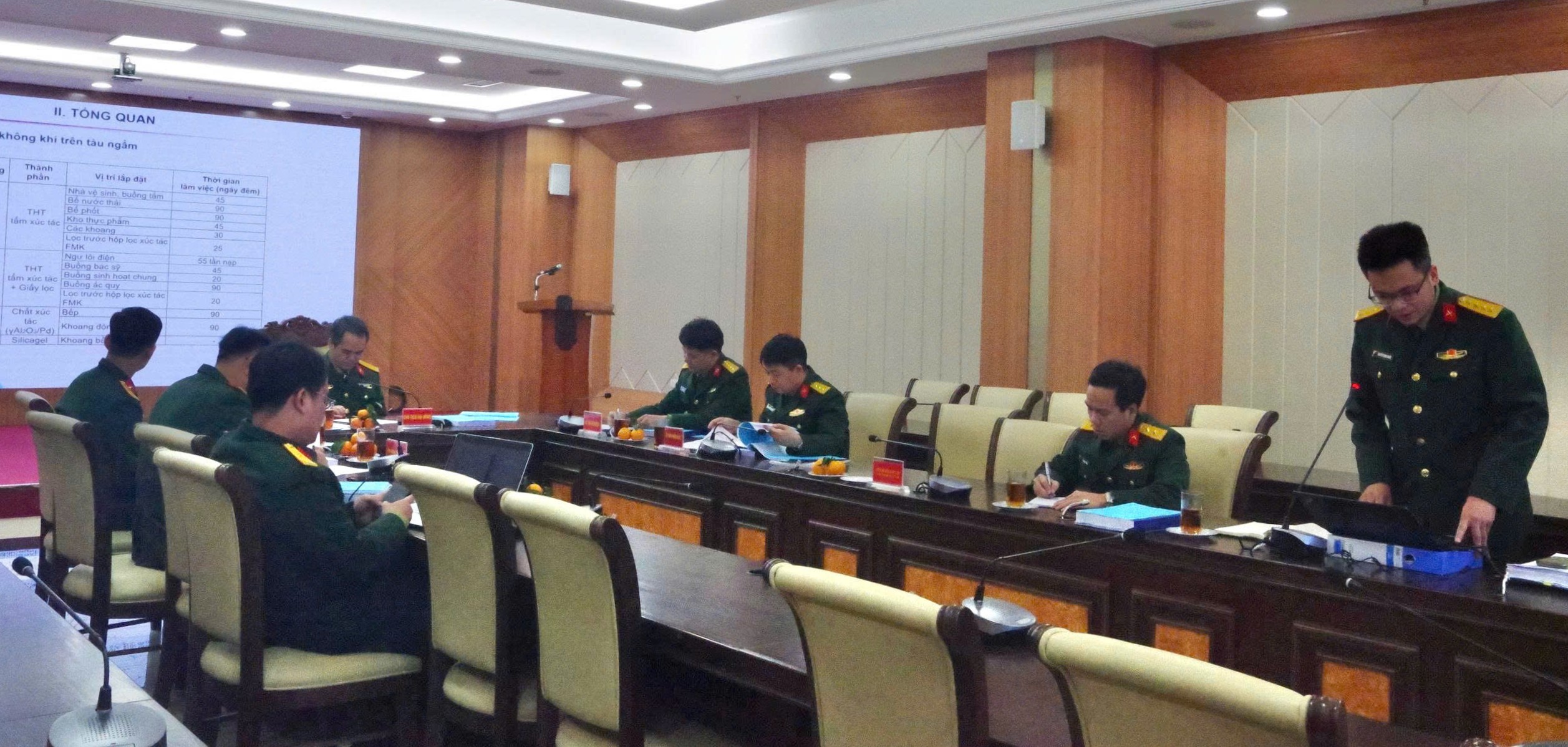 Nghiệm thu nhiệm vụ nghiên cứu hoàn thiện quy trình công nghệ chế tạo than hoạt tính tẩm xúc tác cho phin lọc không khí